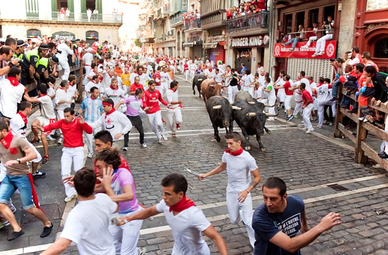 running of the bulls