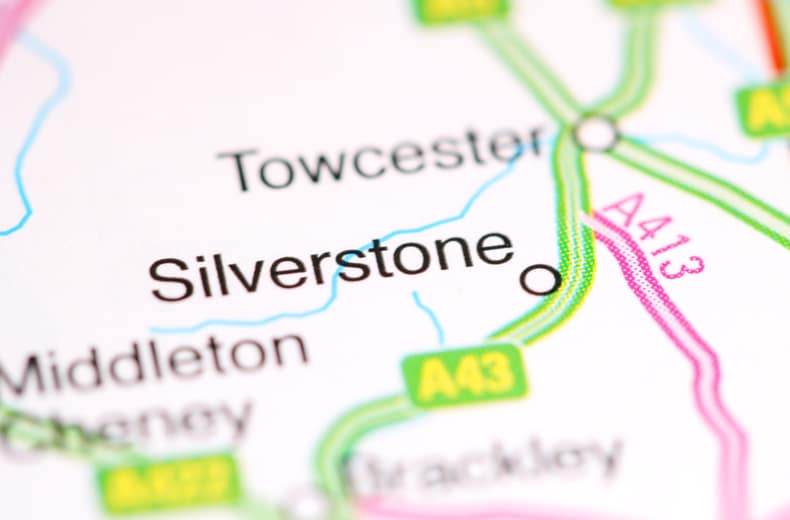 silverstone map